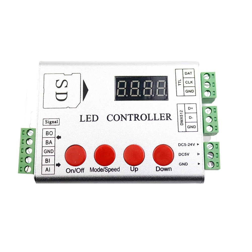 Digital LED Strip Controller + Editing Software - SD Card Digital LED Strip Controller + Editing Software - SD Card